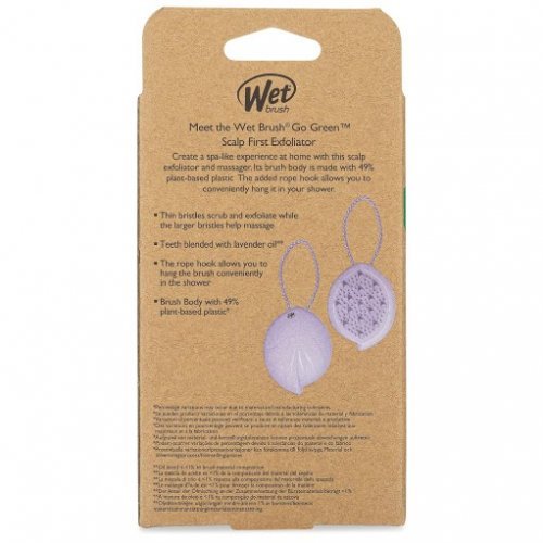 Go Green Scalp First Exfoliator galvos odos šveitiklis - masažuoklis