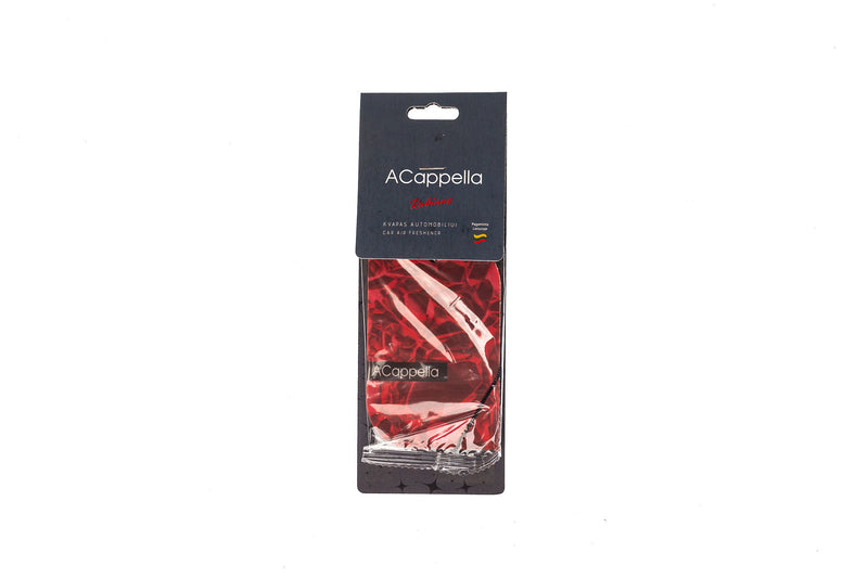 Scented cardboard shape pendant "Ruby"