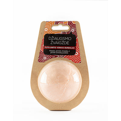 PUTOJANTIS VONIOS BURBULAS „DŽIAUGSMO ŽVAIGŽDĖ“