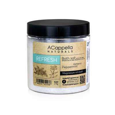 ACappella NATURALS atgaivinanti vonios druska 600 g