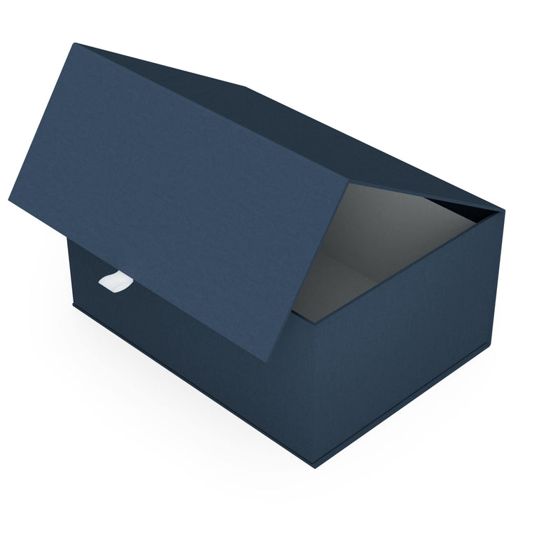 Mėlyna dėžutė su magnetuku XL dydis