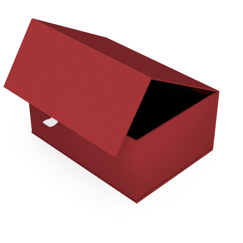 Raudona dėžutė su magnetuku XL dydis