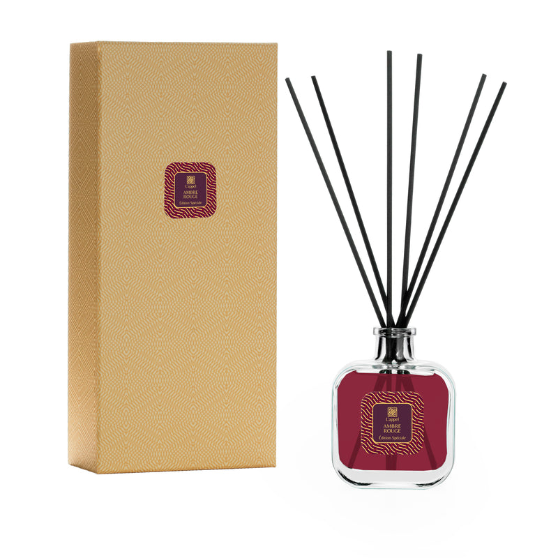 namu kvapai su lazdelemis lappel ambre rouge
