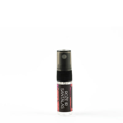 PURŠKIAMAS NAMŲ KVAPO MĖGINYS „ROŽĖ IR SANTALAS“ 3 ML