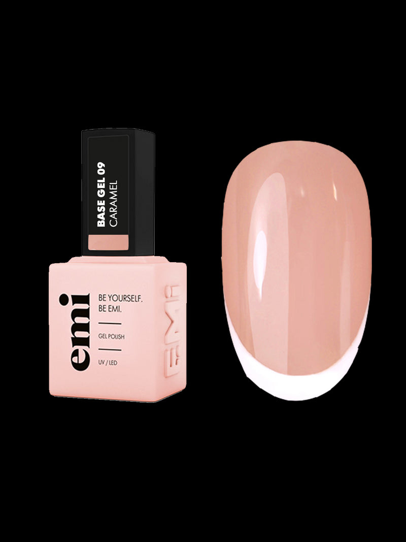 E.MiLac Baasigeel Caramel Nr.09, 15 ml
