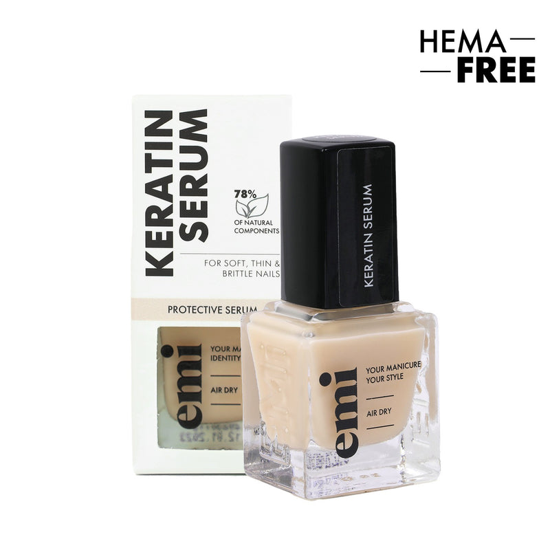 Keratīna Serums – Stiprinātājs Sausiem un Trausliem Nagiem, 9 ml