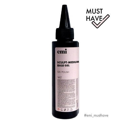 E.MiLac Sculpt-Medium Base Gel, 100 ml