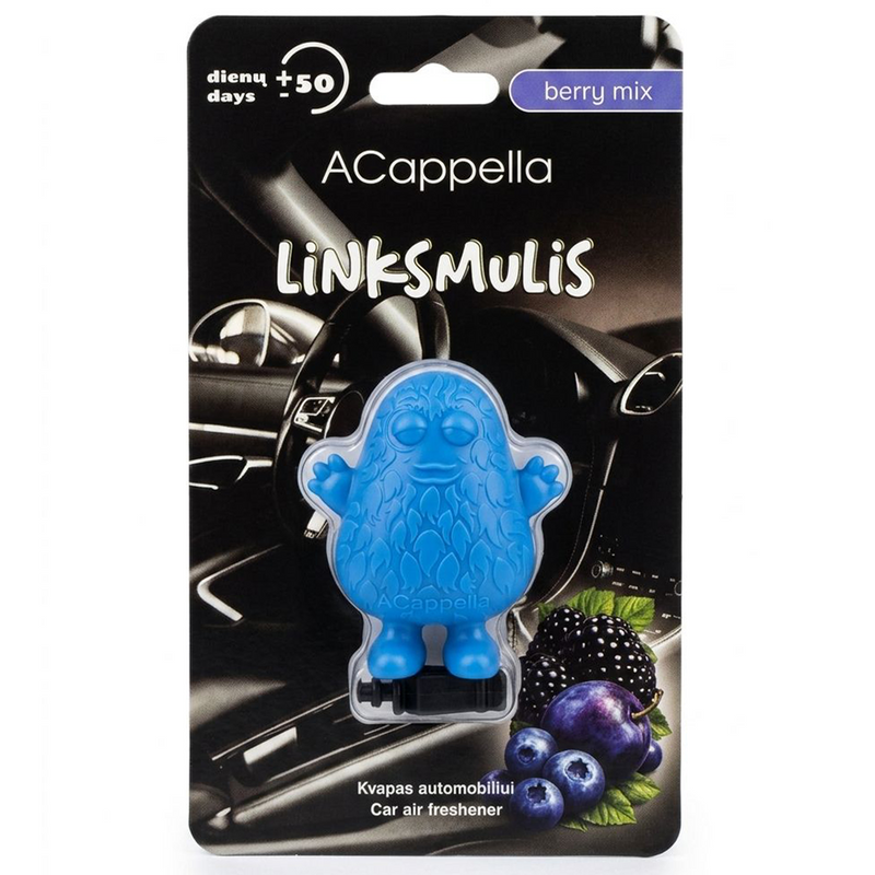 kiruakirua　0423 Silikoninis automobilio kvapas Linksmulis Berry Mix – AROMIKA