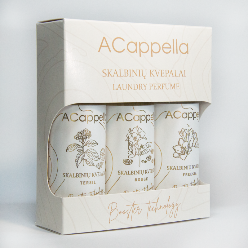 ACappella skalbinių kvepalų rinkinys