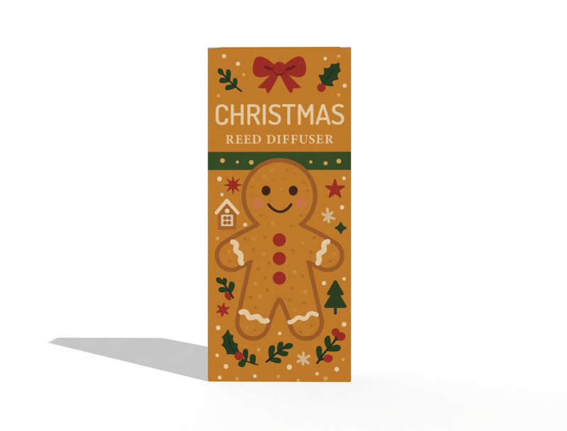 Namų kvapas su lazdelėmis CHRISTMAS (meduolis)