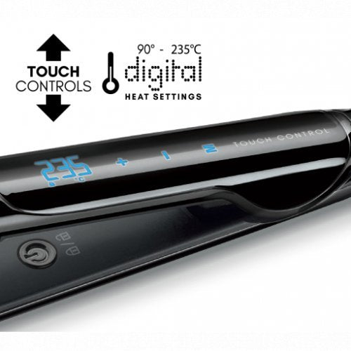 Ultra Fast Platinum Titanium Styler Tiesintuvas su titano plokštėmis