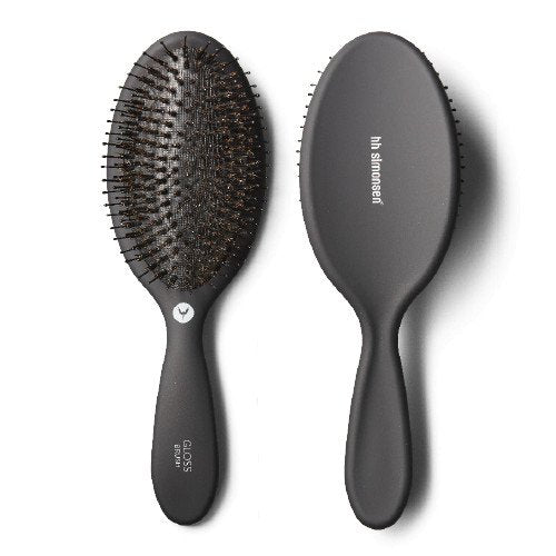 Gloss Brush Plaukų šepetys su šerno šereliais