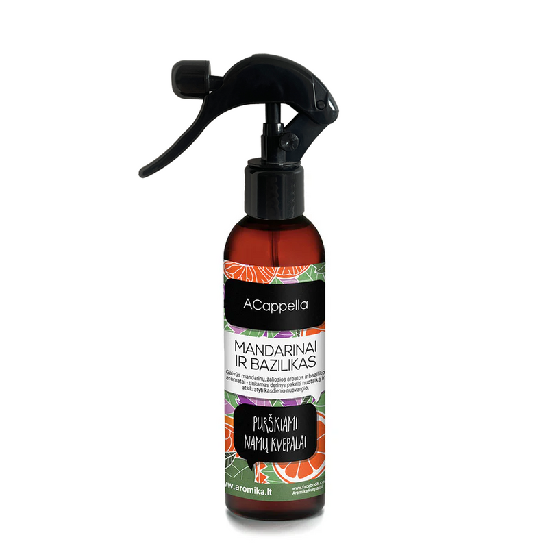 Home spray ACappella Tangerines and basil, 200 ml