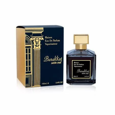 Barakkat Satin Oud Fragrance World - Unisex kvepalai | Įkvėpti Oud Satin Mood 100ml