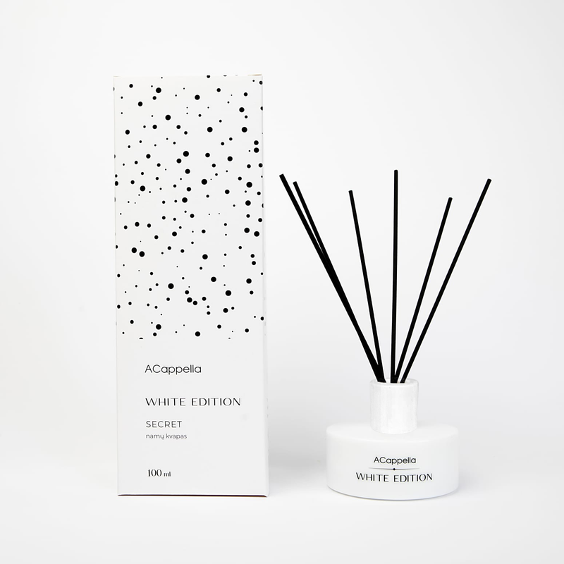 Home fragrance with sticks Black Edition Pink pepper & guaiac wood