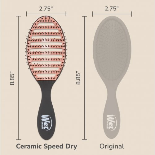 Ceramic Speed Dry plaukų šepetys džiovinimui