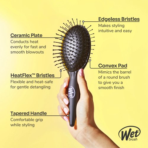 Easy Blowout Brush Detangle, Blow-dry & Heat Style plaukų šepetys džiovinimui