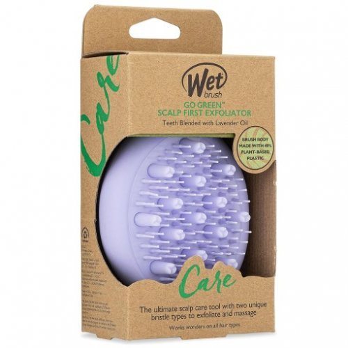 Go Green Scalp First Exfoliator galvos odos šveitiklis - masažuoklis