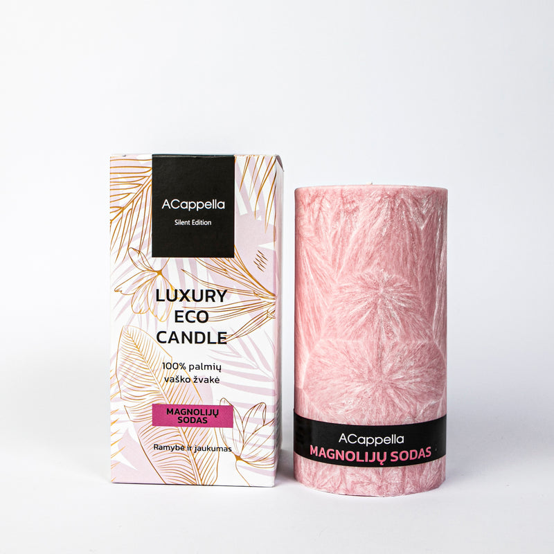 ACappella SILENT EDITION loose palm wax candle