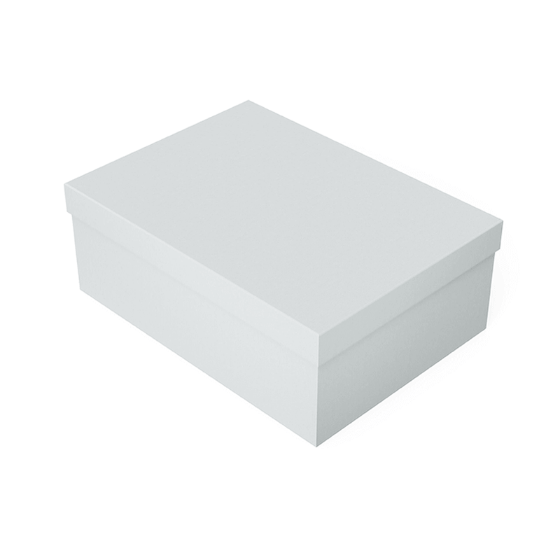 Balta dėžutė su dangteliu XXL dydis