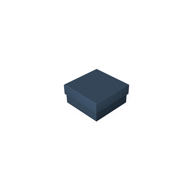 Mėlyna dėžutė su dangteliu M dydis