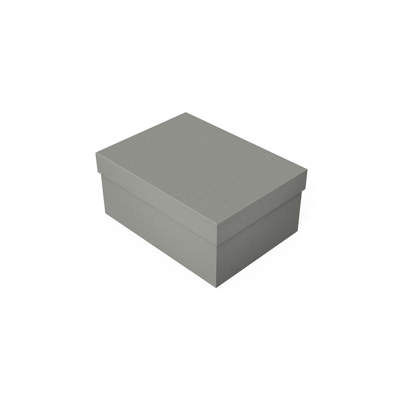 Gray box with lid XL size