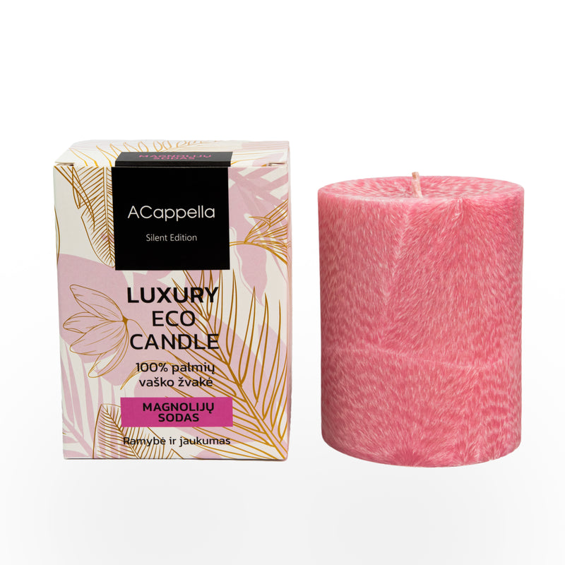 ACappella SILENT EDITION loose palm wax candle