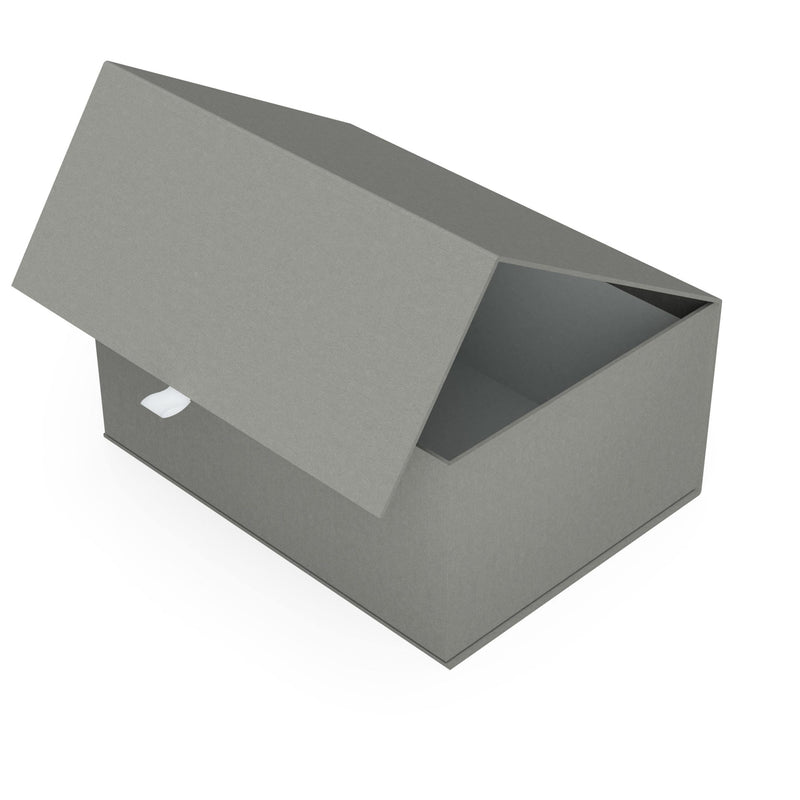 Pilka dėžutė su magnetuku XL dydis
