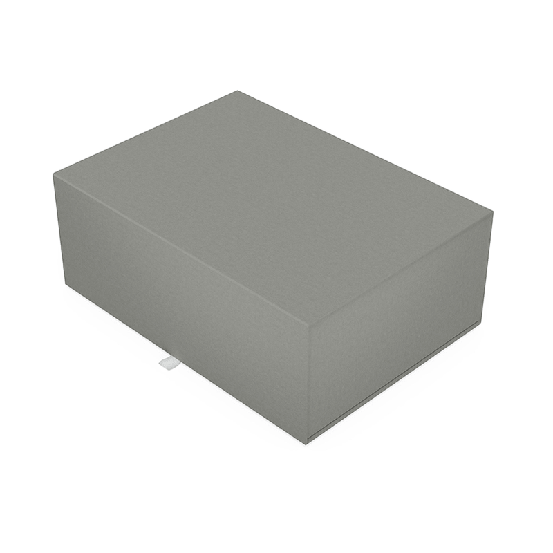 Pilka dėžutė su magnetuku XXL dydis